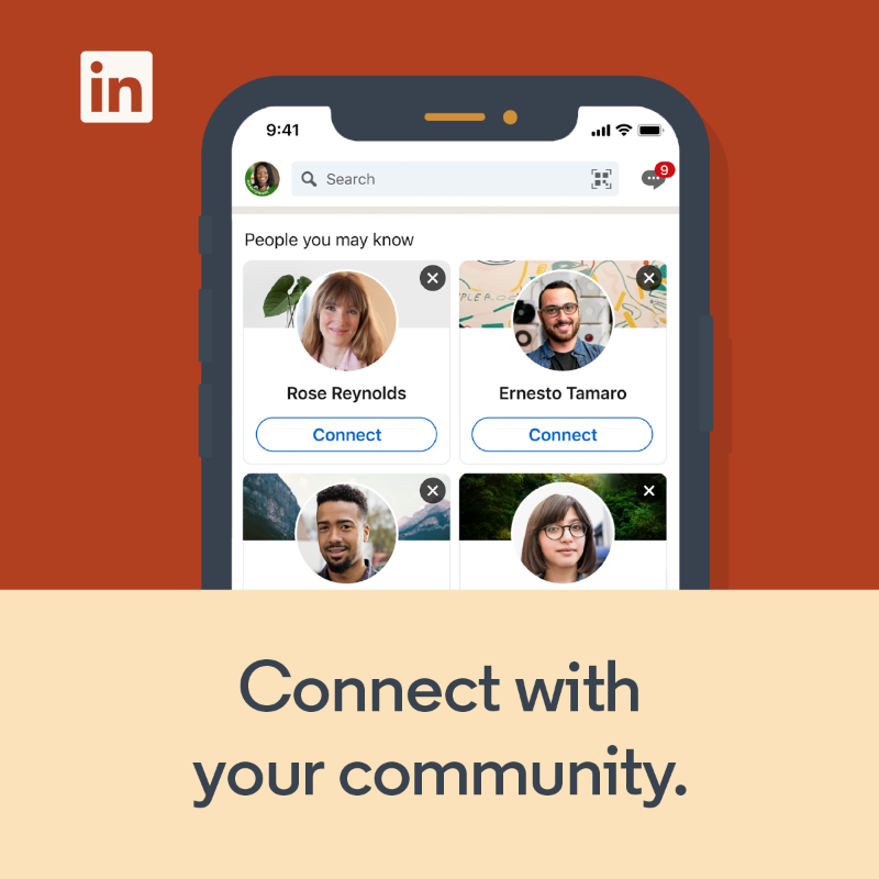 LinkedIn's tweet photo. We're here to help make your job search a success, no matter what kind of work you're looking for. Download the LinkedIn app and get started today.