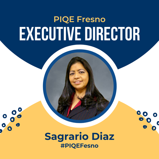 PIQEUSA's tweet photo. Meet our #Fresno #ExecutiveDirector, Sagrario Diaz!⁠

In her role, Ms.Diaz analyzes the effectiveness of operations &amp; maintains a proper organizational structure &amp; efficient personnel. She also 
partners w/ senior mngmt to plan the future growth of PIQE in the region. #PIQEProud https://t.co/kv1J1EGUgw