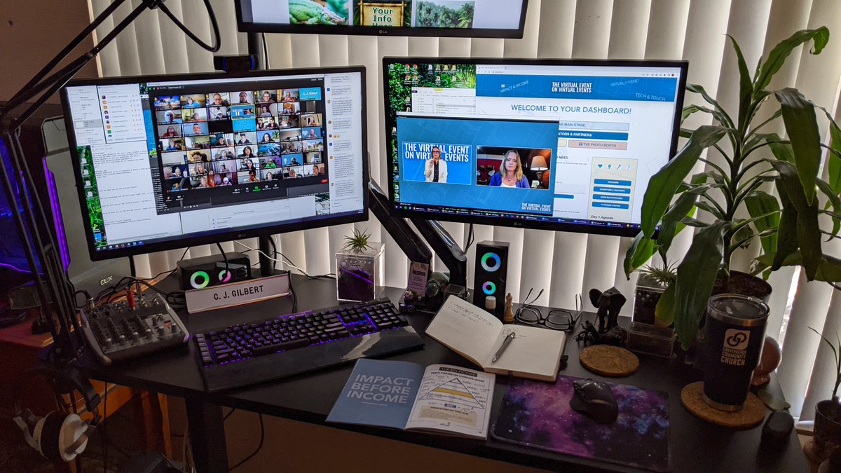 cjgilbertwebpro's tweet photo. Wow, the afternoon session is blowing my mind!
Spontaneous hot seats to help us clarify these exercises.
Day 1 of #TVE4 #TheVirtualEvent
#EventLife
#smallbusiness #businesstips #business101 #startups #workfromhomedad #marketing #virtualrealestate
#networking https://t.co/fkrXBRiz0X