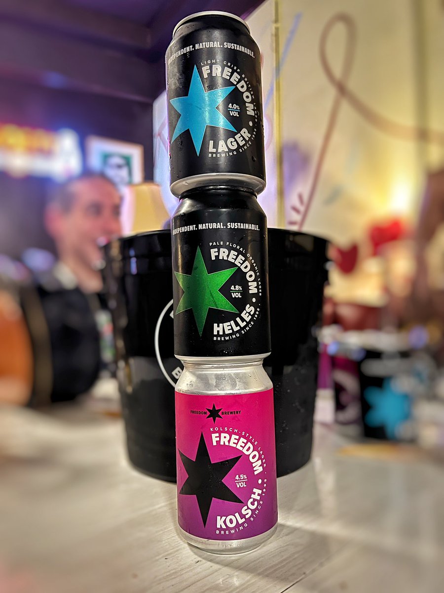 JimWest86's tweet photo. Yet another awesome evening with @FreedomBrewery at @ilovecherryreds. Great beer, and great tunes from @emmablackery 
Thanks to @BiteYourBrum, you’ve done it again 🍻 
#freedomsessions #freedombrewery https://t.co/ehogswwkpb