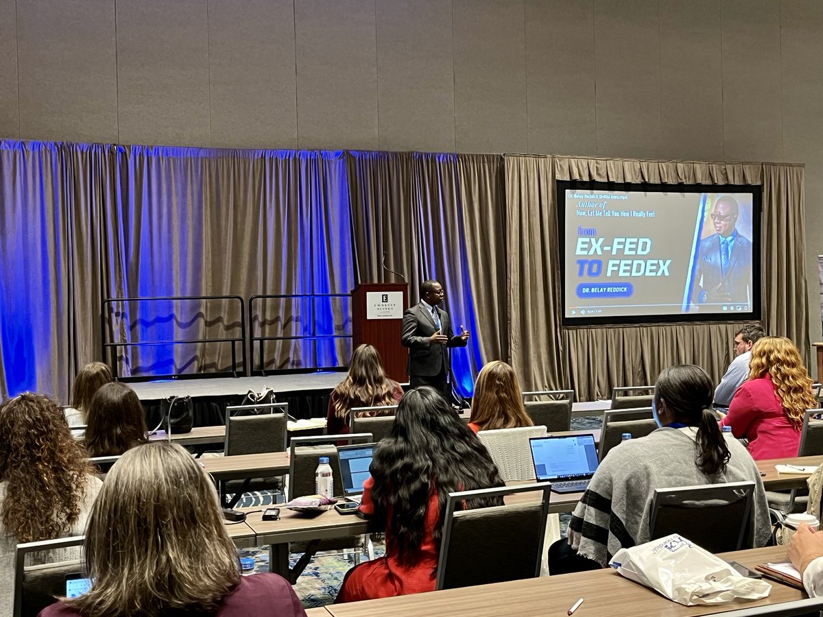 ntxshrm's tweet photo. Our Speakers (Rick Gillis, Randal Weidenaar, Dr. Belay D. Reddick, Emily M. Dickens, Randy Anderson, CSP) brought the good stuff today as we close out Day 1 of our Annual Conference!

#NTXSHRM #NTXSHRMAC22 #HR #HRCI #SHRM https://t.co/en1TFr1rWh