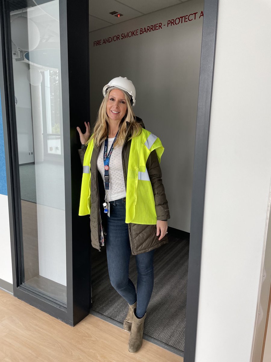 The new learning support teacher, Courtney Staehely, takes a tour of ⁦<a href="/VITA_Elementary/">Vancouver Innovation, Technology & Arts Elementary</a>⁩. She is looking forward to meeting all of the 2-5 grade students next year during the learning lab rotation. #vpsamazing