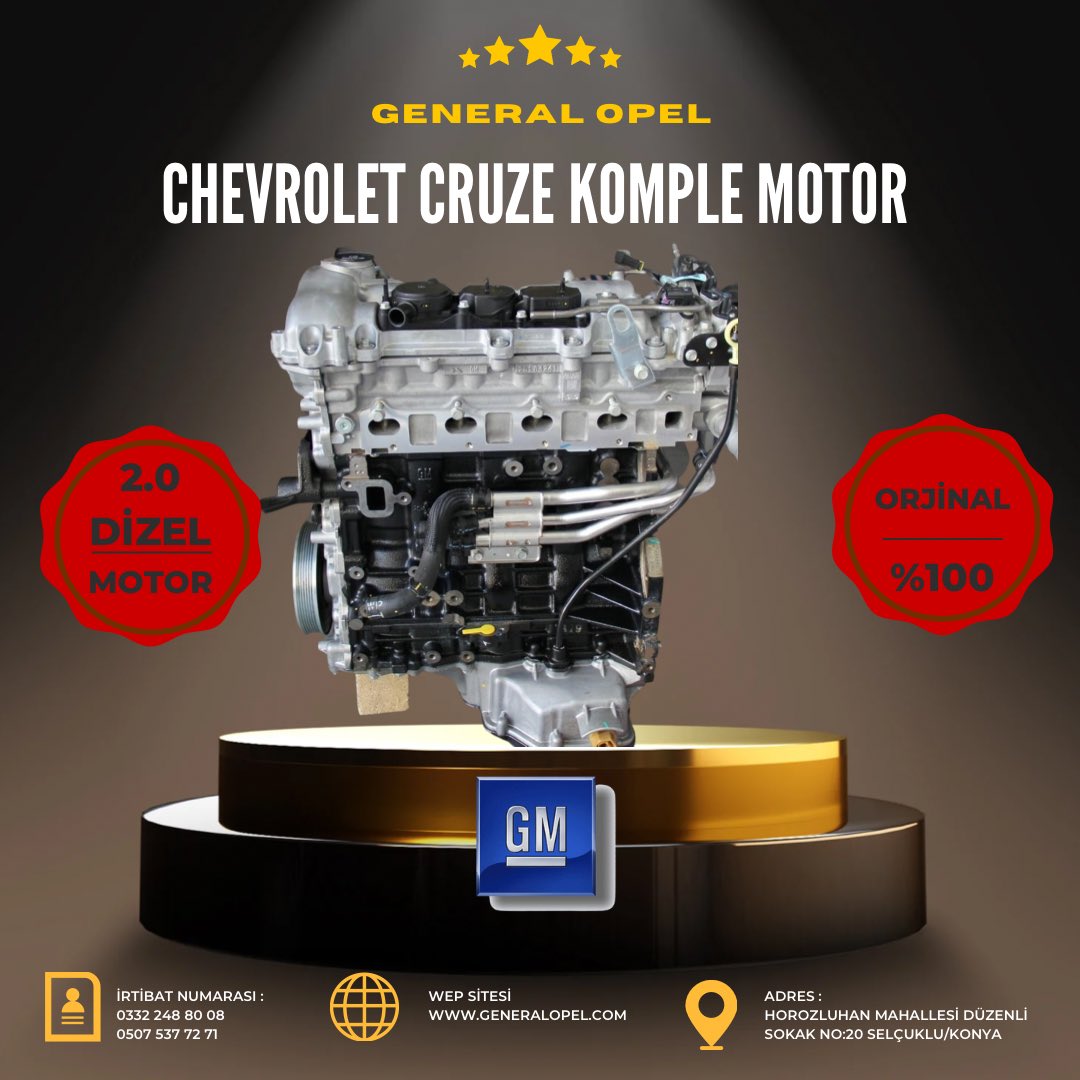 generalopel's tweet photo. Komple Opel ve Chevrolet Motorları https://t.co/7jttPTj8ki ‘da https://t.co/5bA2p4iKqL