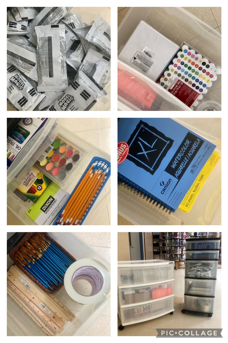 Thank you to the Parent Council <a href="/HilaryDPCDSB/">St. Hilary DPCDSB</a> for your donation to our art club. I am excited to see the kids reaction when they come in tomorrow and can’t wait to see what they will create. I’m so lucky to be a part of a community who supports art education! #arted