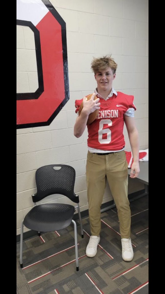 Kelten Ocasek (@keltenocasek6) on Twitter photo Big thanks to <a href="/Moses_Adam_86/">Adam Moses</a> <a href="/coachhatem/">Jack Hatem</a> <a href="/DUFootball/">Denison Football</a> for the incredible visit this weekend. Go Big Red!! Big thanks to <a href="/Moses_Adam_86/">Adam Moses</a> <a href="/coachhatem/">Jack Hatem</a> <a href="/DUFootball/">Denison Football</a> for the incredible visit this weekend. Go Big Red!!
