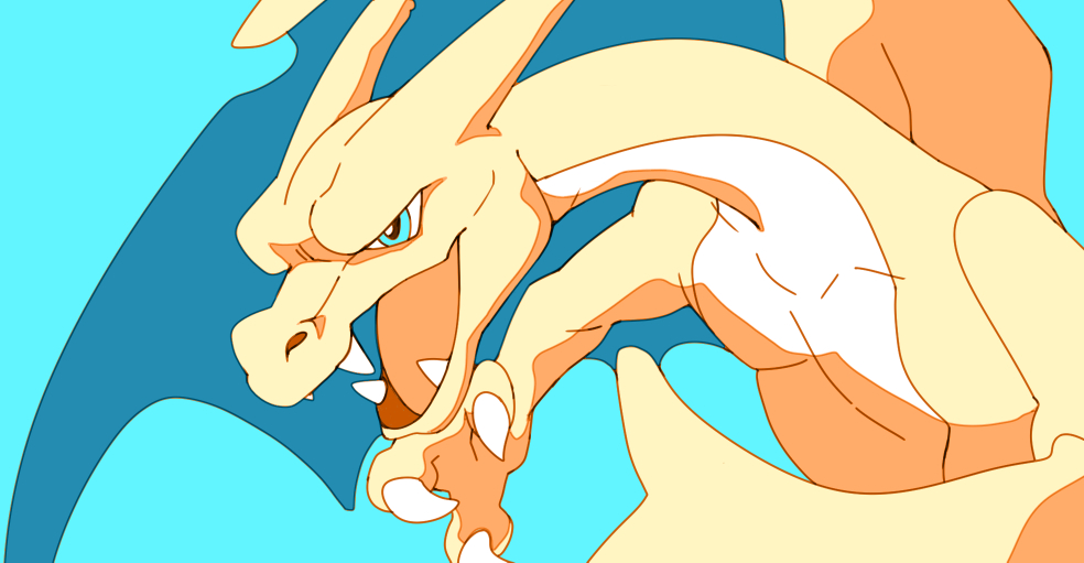 リザードン 「Charizard Sketch 」|Vergolophus (𝘝. 𝘤𝘺𝘳𝘵𝘰𝘤𝘳𝘪𝘴𝘵𝘢𝘵𝘶𝘴)のイラスト