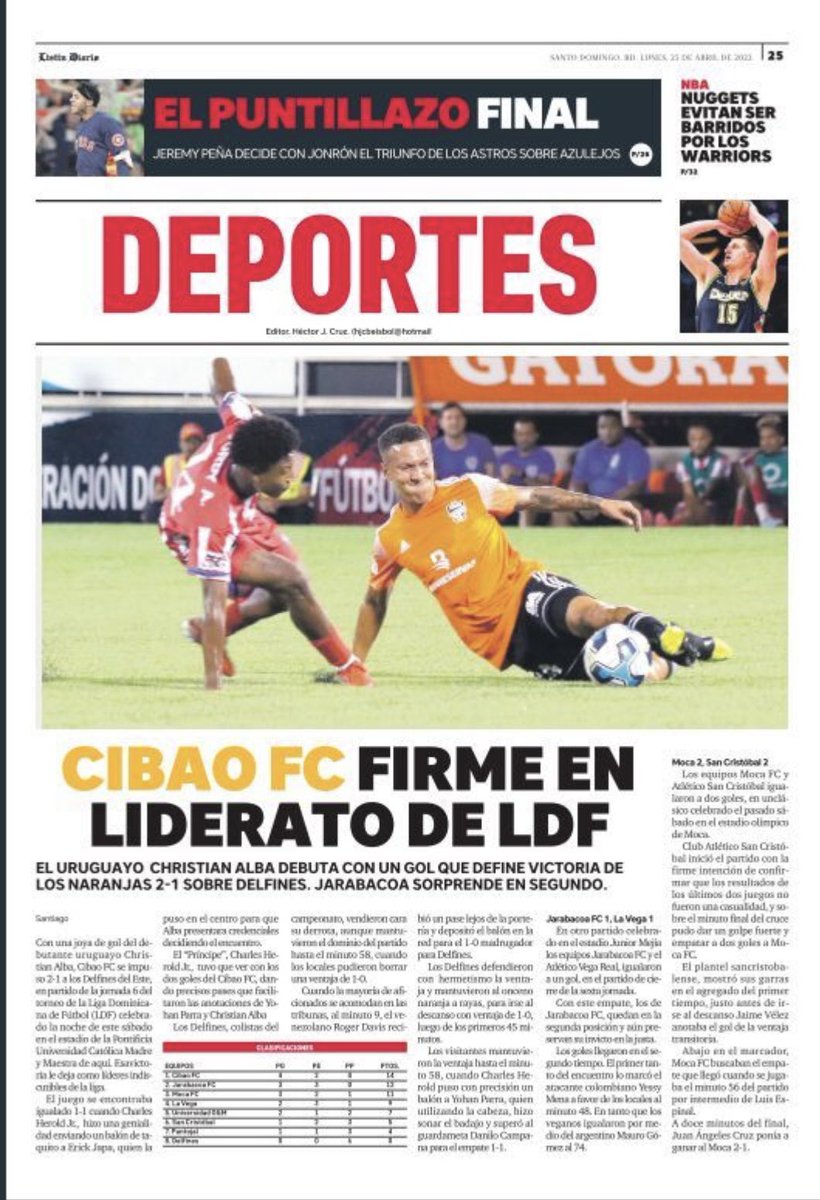 CibaoFC's tweet photo. 🔝🔥🔥 https://t.co/NIvwxEOOkX