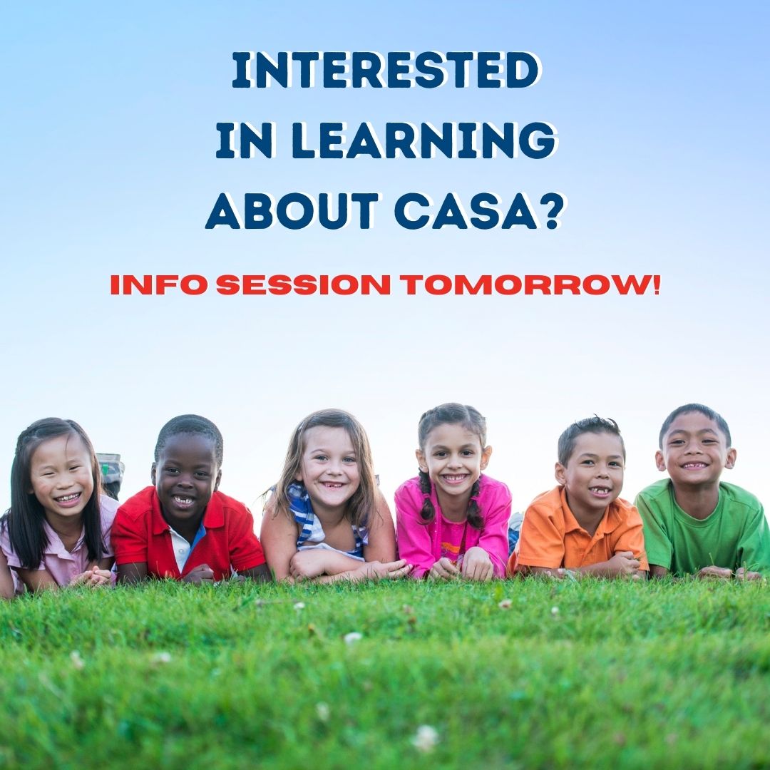 CASADenton's tweet photo. Our volunteers come from all educational and career backgrounds. All we need from you is a commitment to helping kids and an open-minded approach to training and the cases you work!
To find out more about becoming a CASA, join us at our Info session, tomorrow, April 26. https://t.co/znnvonEhTP