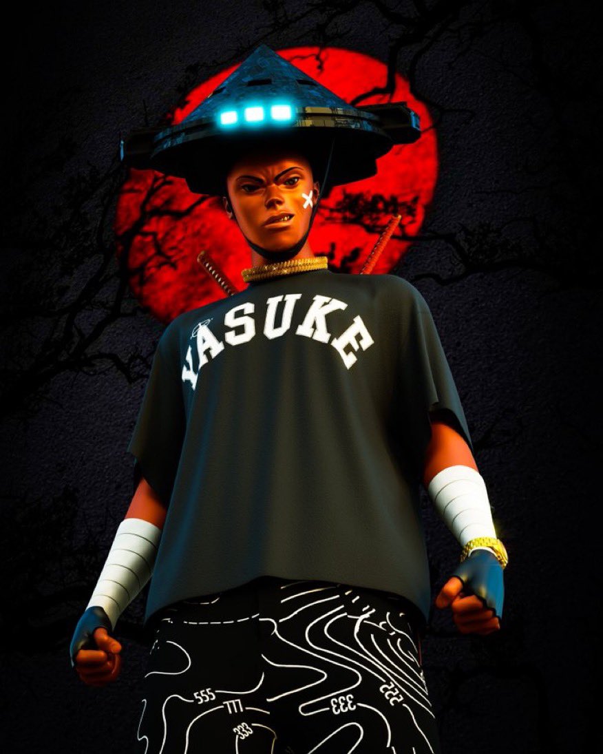 CLONExANT's tweet photo. Digital turns physical with  @TheAuracles_ created by @YouAreRNWND and @chrisbrown ..These two are teaming up to bring high end fashion from the metaverse to the real world behind the story of a black superhero comic book. Hand-drawn characters by CB himself.. 👀 #NFT #fashion https://t.co/nRO7ibZKUs