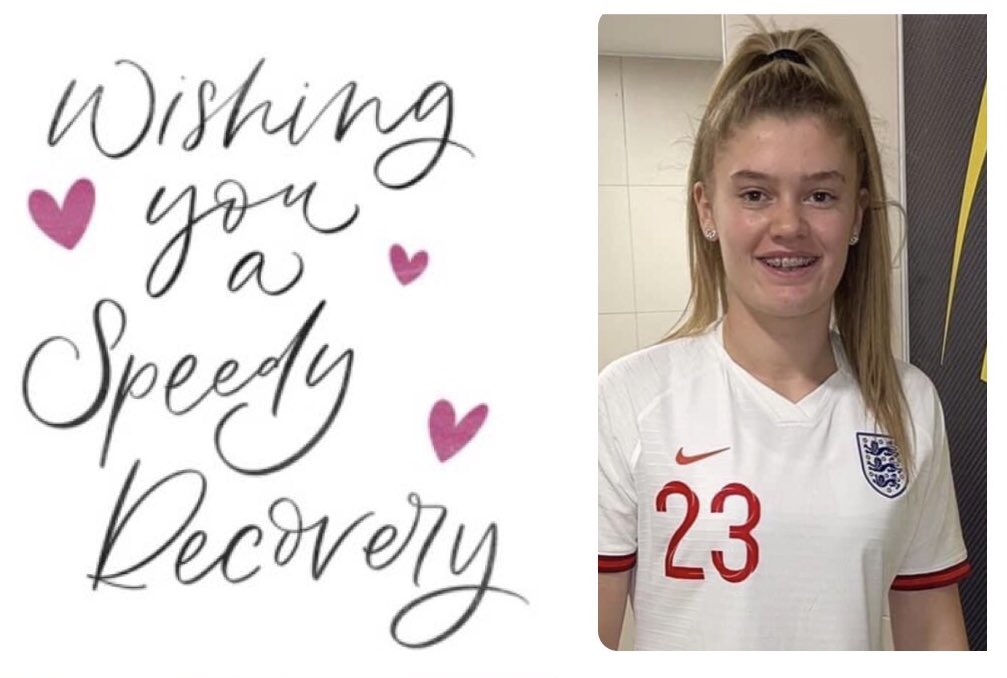 Everyone at <a href="/LSFAGirls/">Lancashire Schools FA Girls- Official</a> sends their very best wishes to former <a href="/LSFAGirls/">Lancashire Schools FA Girls- Official</a> player, <a href="/BethStrutton/">Beth Strutton</a>, who broke her leg playing for <a href="/ManCityWomen/">Manchester City Women</a> U16s in the FA Youth Cup Final on Saturday. Wishing you a speedy recovery, Beth ⚽️🌹