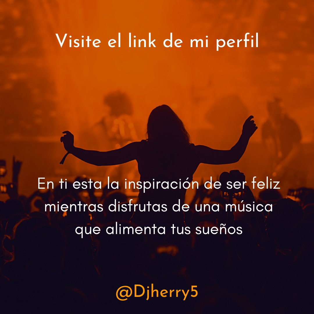 djherry5's tweet photo. La inspiración más hermosa es la juventud de quien la vive, sobre todo si sabes disfrutar de los buenos momentos en armonía con la música que libera tus emociones y sentimientos🎧
Atte: Djherry5🖤

#Djherry5 #musicos #spotify #applemusic #amazonmusic #frases #motivacion #musica https://t.co/iTCWMoBrap