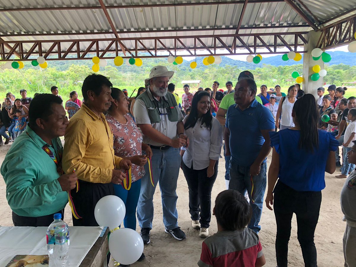 AuraniaLtd's tweet photo. Celebrating a successful #cleanwater project for the community of Chiquichikentza. This was a joint effort between the Step Forward Foundation @u_nPasoAdelante , @EcuaSolidus and the community. #mineralexploration #Awacha #Ecuador #lostcitiesproject. https://t.co/PRxCh7iTot