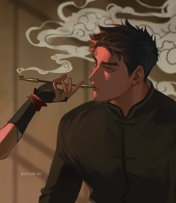 Painting doodle I spent too long on 