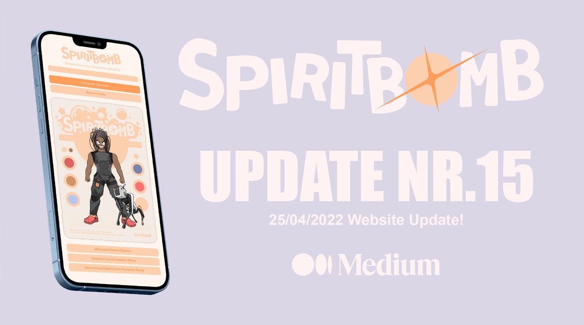 SPIRITBOMBTOKEN's tweet photo. SPIRITBOMB UPDATE NR.15

Bombers! We're super excited about our new website that's under construction.

The update also includes a rundown of our further developments. Too much to cover here, so check it out over on Medium!

https://t.co/0IFuHlDOMO https://t.co/TzKL5N3qla