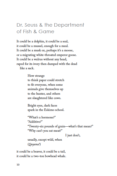 UPColorado's tweet photo. From UPRIVER (2013) by Carolyn Kremers @ualaskapress #NationalPoetryMonth #Alaska #poetry #musk https://t.co/5xPtf75nAg https://t.co/rXq9zUVkmh
