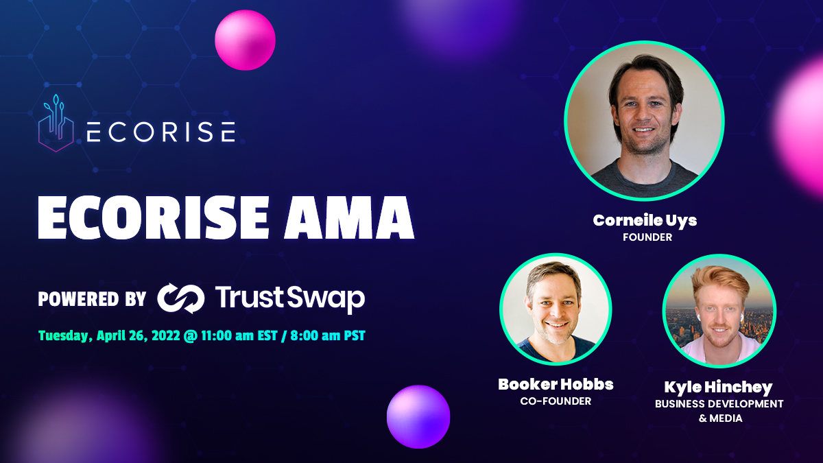 ECOBASEDAI's tweet photo. PSA!! 1 HOUR till we go live on Telegram with @trustswap 

$5,000 in $RISE allocation is available for winners.

We have cash prizes for great questions 👀 Come submit yours on Telegram.

Where? https://t.co/jV2PGFS8kJ
When? 8:00AM PST - 3:00PM UTC 

#solarpunk #climatefollowback https://t.co/hoJBPpXcXl