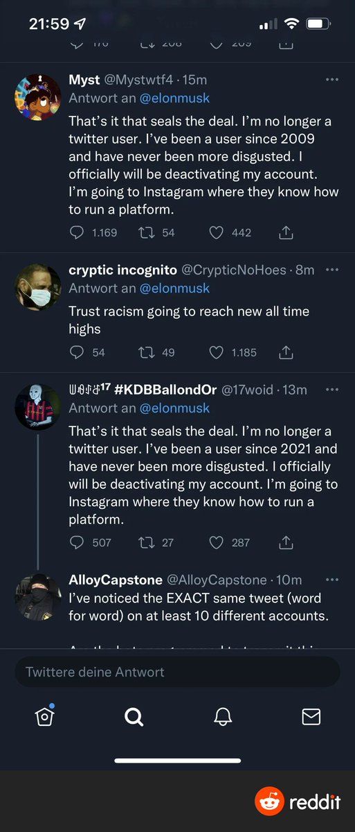 StonkSnBonds's tweet photo. @elonmusk 
The bots are already trying to tear you down. https://t.co/LffRFlEuO0