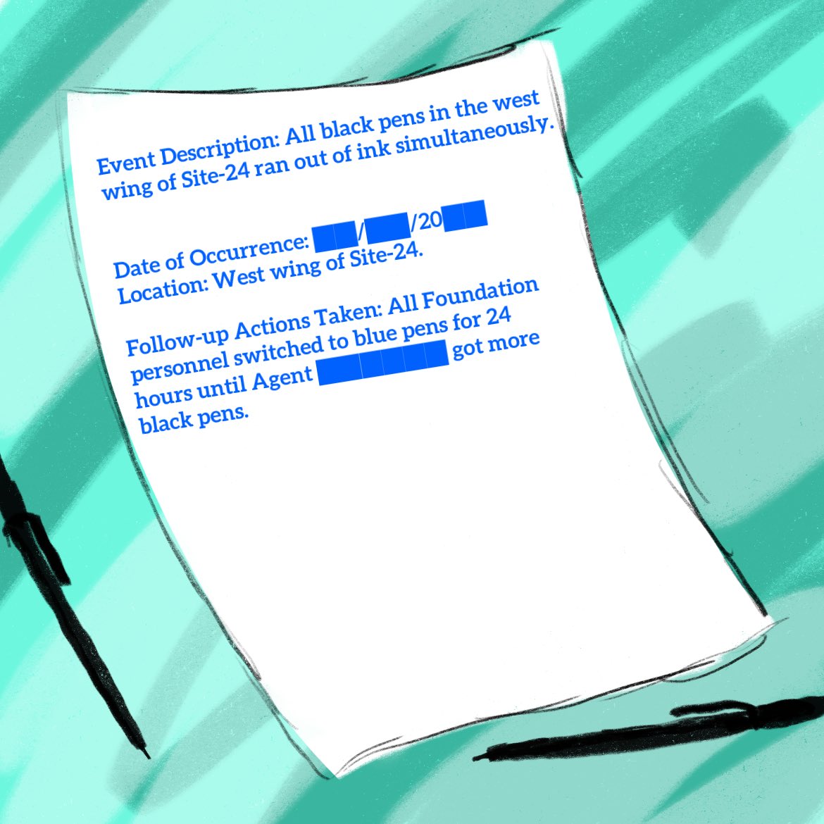 Extranormal_SCP's tweet photo. SCP Log of Extranomal Events entry 42 (writing it all on one panel seemed appropriate) #SCP #scp049 #SCPFoundation #scp06 #scpwiki https://t.co/d6hQuNWzmX