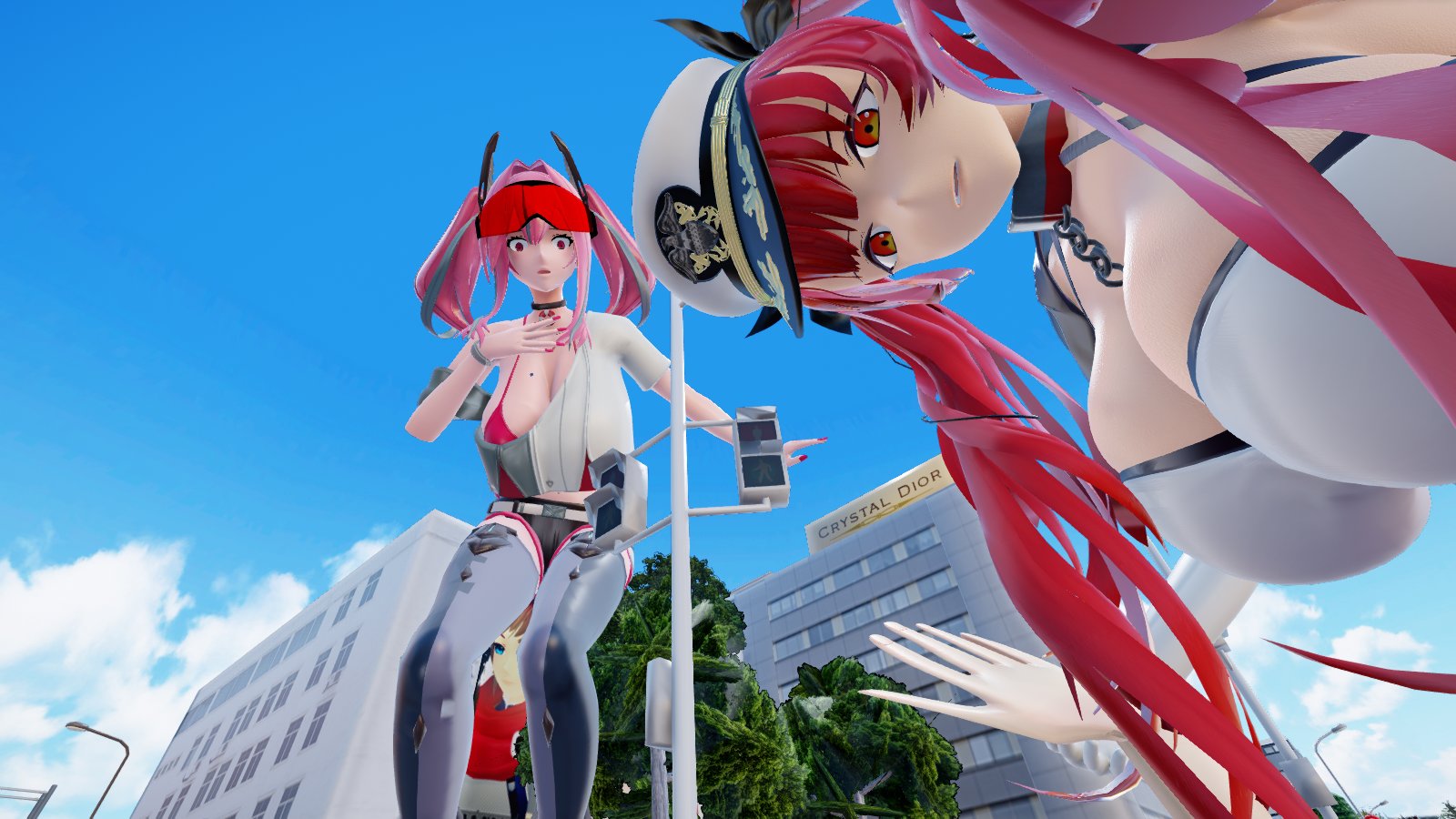 Thiridian & Lindsey on X: Next up, a giant Bremerton has accidentally  squished you... now what? :D Honolulu will be normal size. She's just a  bystander to make the area feel a