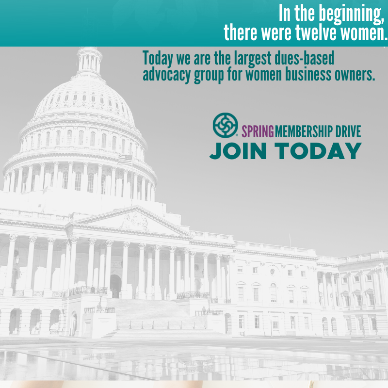 In the beginning, we were twelve women.
Now, we are the largest dues-based advocacy group for women business owners.

Join now during our Spring Membership Drive and receive $47 off the new member initiation fee.
Visit nawbo.org/membership for more information.