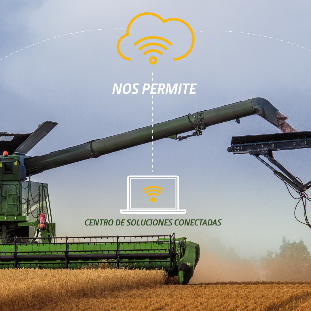 Interagrovial's tweet photo. Estar conectado en esta cosecha, hace la diferencia. Nuestras herramientas se lo permiten  #JdLink #EcosistemaConectado #JohnDeereConecta #Interagrovial https://t.co/JJOAlSu6ng