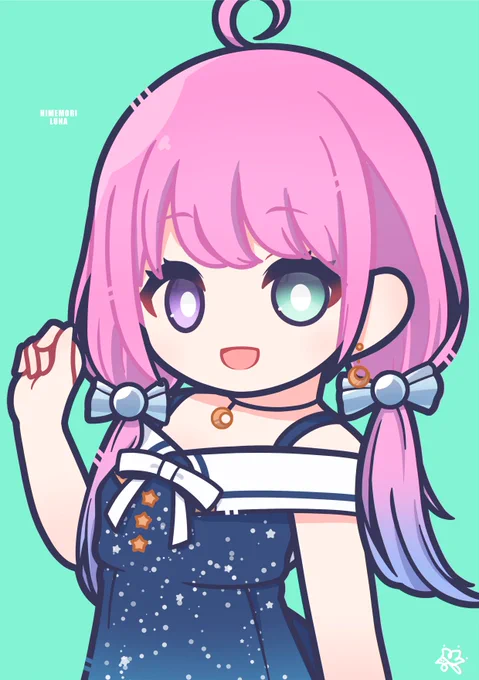 ツインテルーナちゃん🍬🍬
#ルーナート 