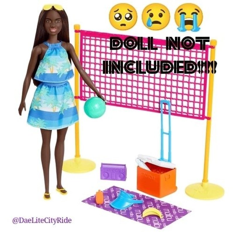 I just knew the doll was included. I knew wrong. Anybody else fall for it? She's what I really wanted. #MATTELiCANT #buyerbeware #READ 
*
#keepitmovin #dollsoftwitter #dollsontwitter #dollstwitter #dolls #dolljewelry #beadweaving #swarovski #crystals #beads #adultdollcollector