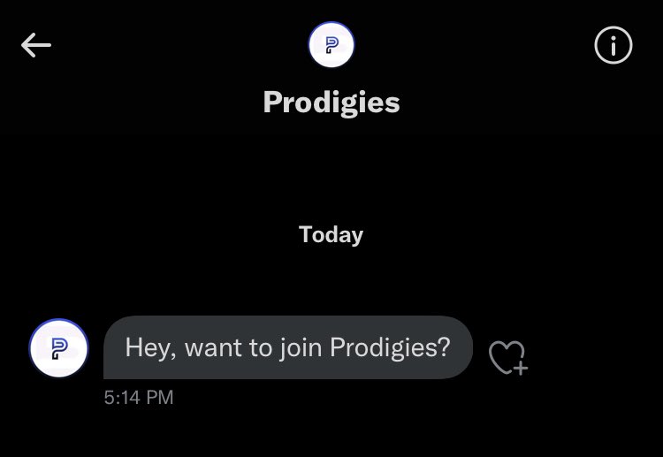 Prodigies tweet media