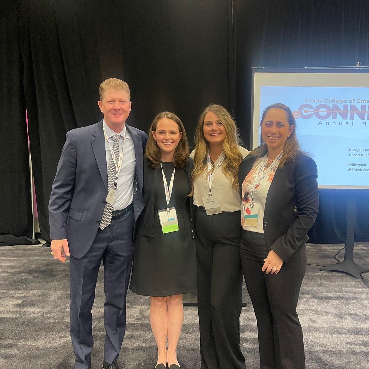 texACEPstudent's tweet photo. That’s a wrap on TCEP re-CONNECT 2022! What an amazing time networking, catching up with old friends, meeting new ones, and learning so much about all things EM! A special thank you to @EMedCoach and @hilaryfair for all of their efforts! https://t.co/HlMUK9SO30