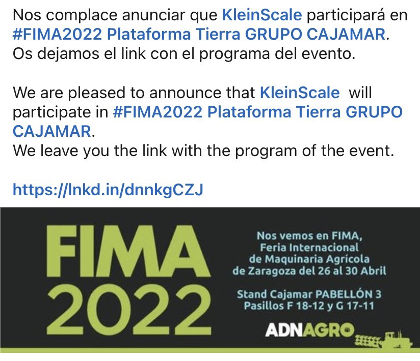 KleinScale - Science4Industry tweet media