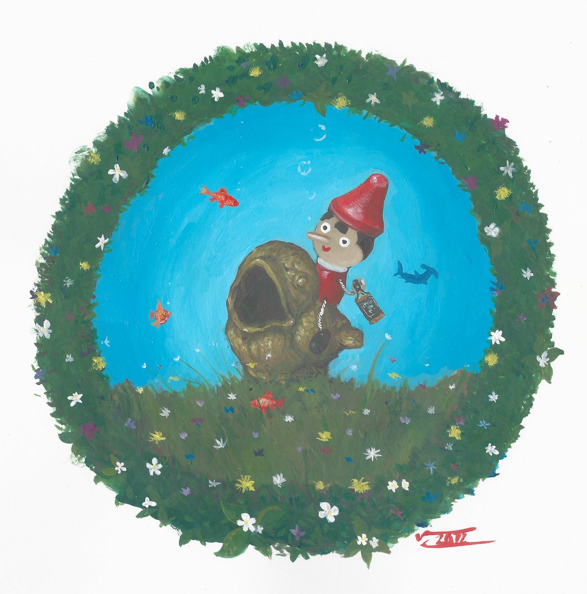 A last drink before bed 👀🐙🤤

Outside the whale, the world was blue and a deep silence covered things. A golden bird shone like a forgotten treasure.

10 ed--------1,8xtz ✨✨✨

versum.xyz/token/versum/2… 🛒🛒🛒

#NFTs #tezos