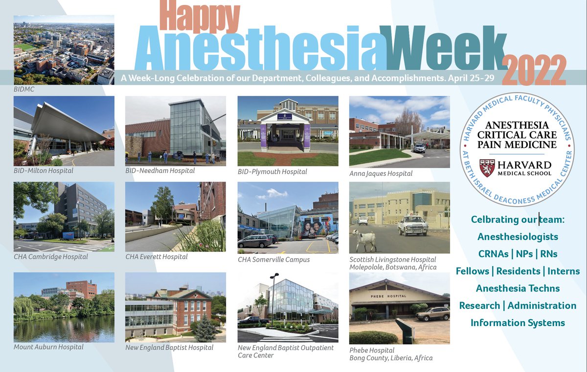 BIDMCAnesthesia's tweet photo. Great start to #AnesthesiaWeek @BIDMCAnesthesia with breakfast at all sites, and an update on our Global Health work in #Liberia and #Botswana. Thank you @alanlisbon TrishO'Connor Eileen Stuart-Shor and @EdClune for your leadership!
♥️Please donate here: https://t.co/zmqwKlbGj2 https://t.co/tMRft0KU8H
