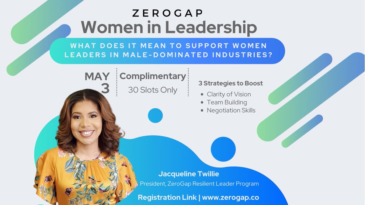 _ZeroGap's tweet photo. Do you lead a women's group in your workplace??

It's a rewarding role and we've got tools to enhance your programming. 

📍women in leadership webinar

https://t.co/DkeYa2PLyb https://t.co/kSLJQHa6uO