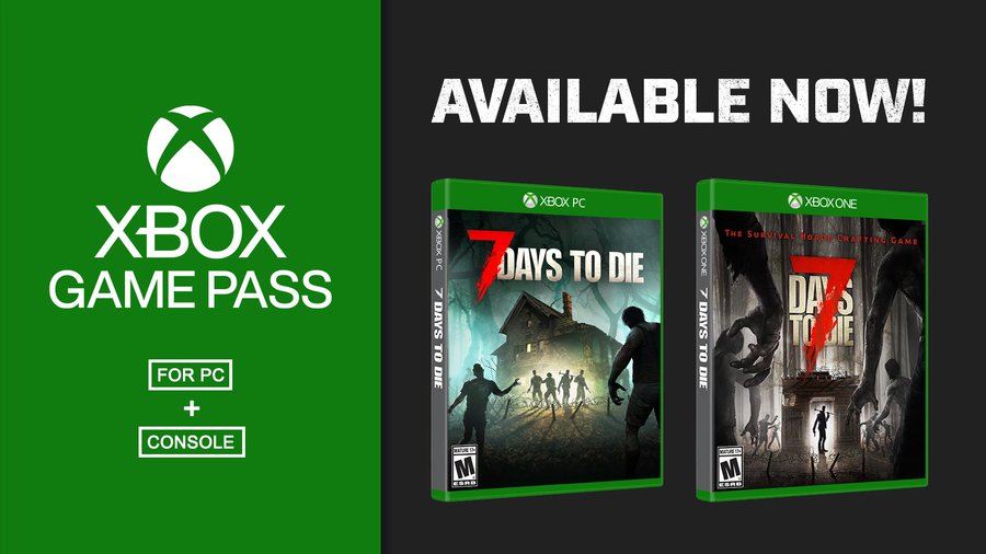 Behoren Uitrusten Aanbeveling 7 Days To Die' Comes With A Major Downside On Xbox Game Pass | Pure Xbox
