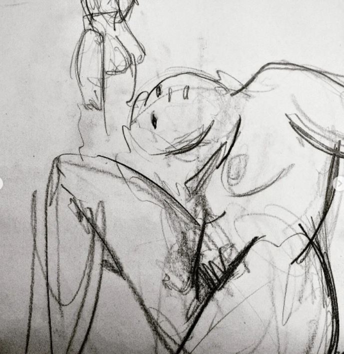 JamesAbellArt's tweet photo. #lifedrawing tonight #glasgow April 25th
In the real life thanks to @atynudes really cool dynamic unique poses from @i_noodle_ and @tasteslikedust #live #lifemodels #draweveryday
#everyday #graphitestick#eraser on
#liningpaper #art #movement
#energy #line #figuredrawing #nude https://t.co/LDCwvZmxJW