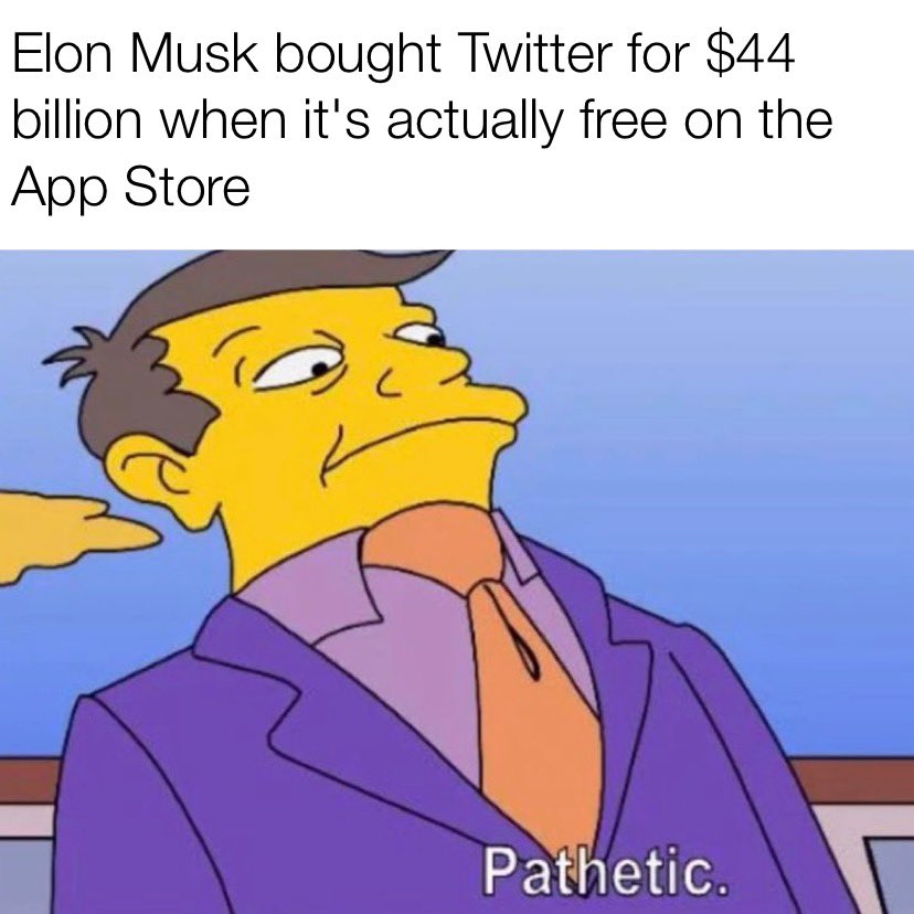 Some2LaughAt's tweet photo. @elonmusk FrEe SpEaCh Is FrEe https://t.co/CmSnmavoZa