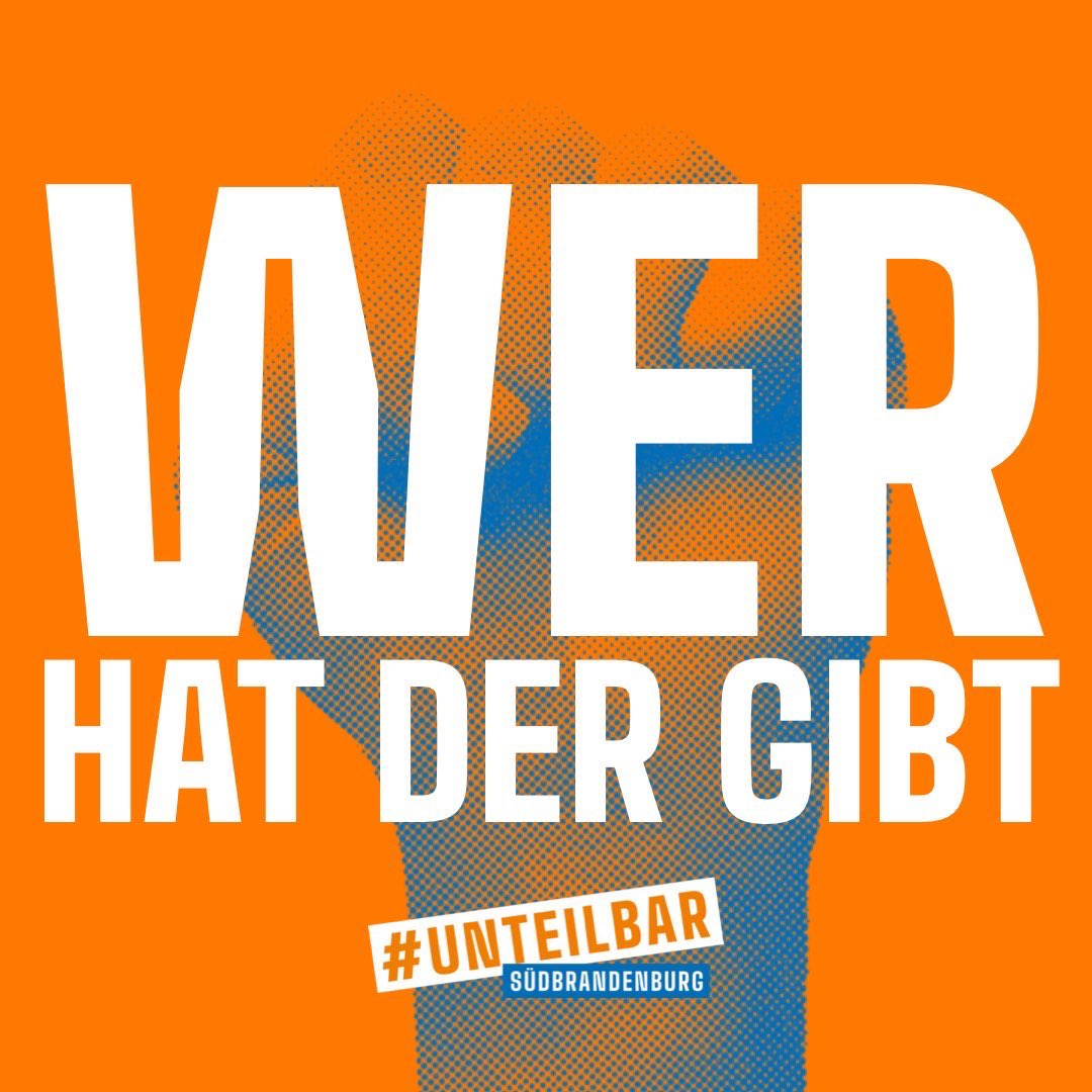 Angesichts erheblicher sozialer Schieflagen, aber auch eines notwendigen ökologischen Umbaus, können wir uns als Gesellschaft die Reichen nicht mehr leisten. Wir fordern die Umverteilung des Reichtums. Es ist Zeit für Veränderung! #unteilbar #cb0105 <a href="/WerHatDerGibt/">WerHatDerGibt</a>