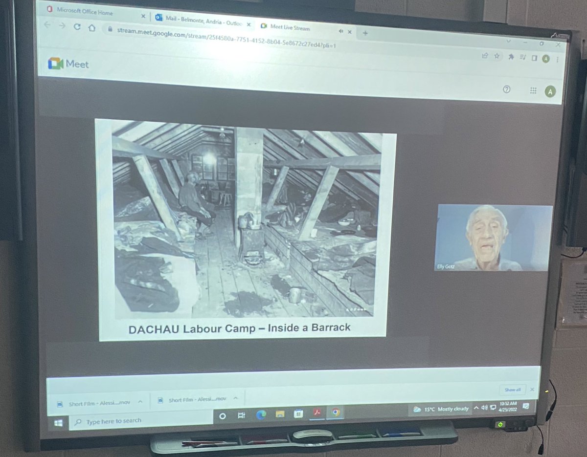 Thank you Holocaust Survivor Elly Gotz for sharing your story of survival.  Students <a href="/StSimonStockDP/">St. Simon Stock</a> were inspired by your message to love others and reject hatred.