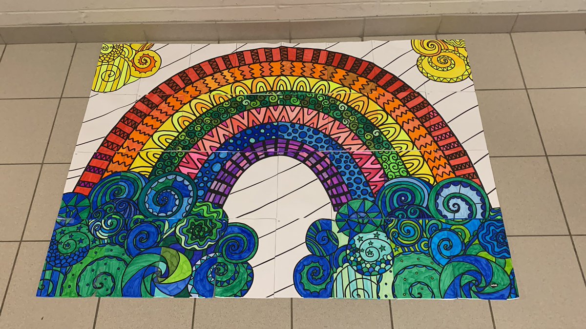 MsD_Fanone's tweet photo. Beautiful things happen when we work together! @YCDSB @st_smal #cew2022 #grade8s https://t.co/0g0xfUiyG0