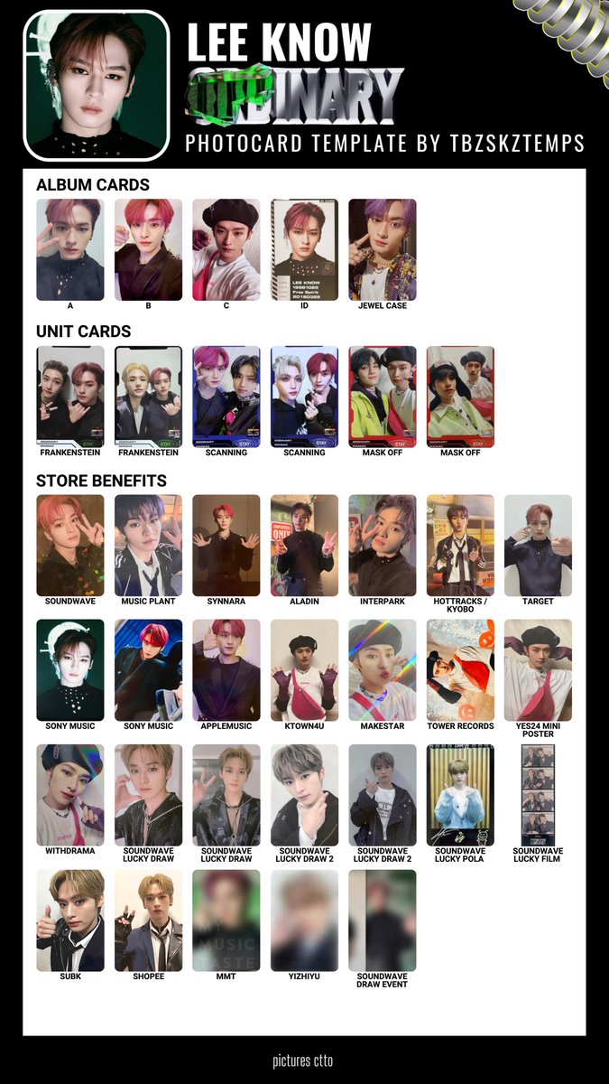 straykids oddinary shopee VC スンミン トレカ straykids oddinary