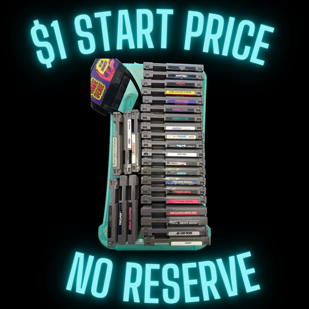 BickerBunch's tweet photo. https://t.co/KX3jX5EmO2 our ebay store. Everything in the store starts at $1
#games #sale #ebay #auctions #retrogames #NES #nintendo #ducktales #videogames https://t.co/POzc1pDUmJ
