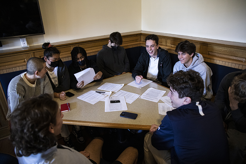 SMLions's tweet photo. The St. Mark's community spent the School's biennial "Gray Day" engaged in discussions focused on this year's Gray Colloquium theme of "Democracy in the 21st Century." π¦ Read more here: π https://t.co/YOgNkeCQm4
#smlionpride #smlearns #stmarksschoolma https://t.co/6aUYK3KC2W