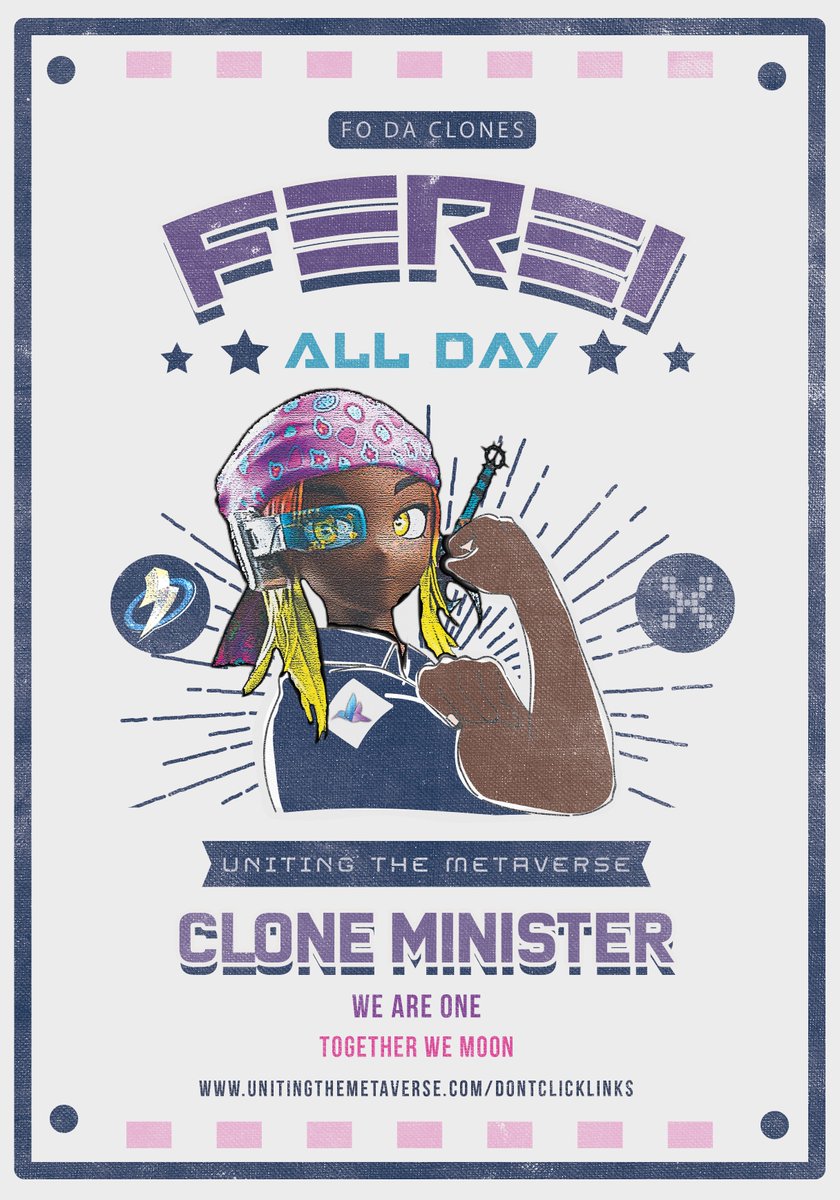 Debating on plastering these all over NYC 😆

<a href="/RTFKTstudios/">RTFKT</a> Minister Candidate <a href="/Fereiliquid/">Fereiliquid ⚡️</a>🦾💜
#FereiAllDay #FoDaClones