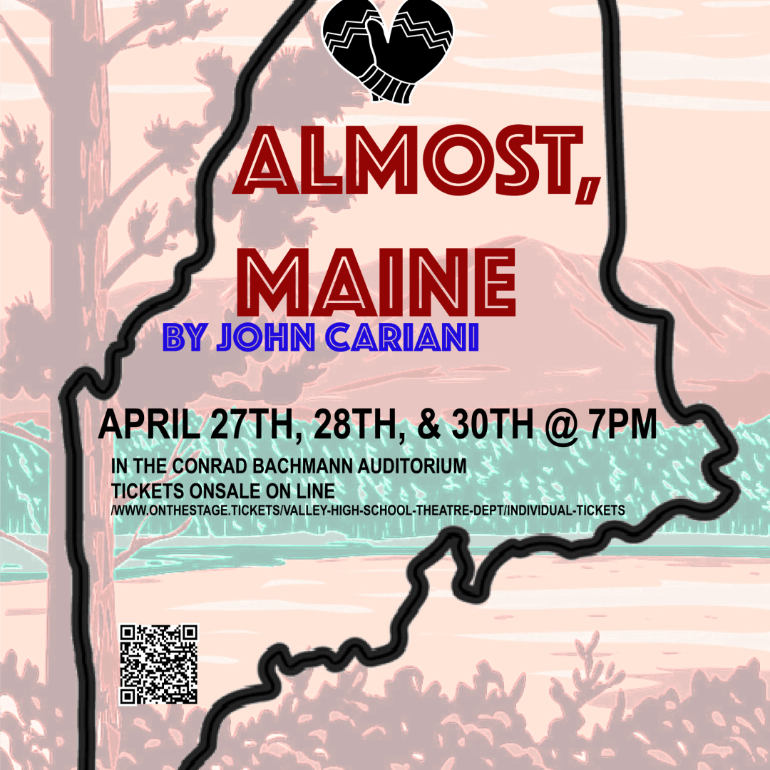 Just two days left before opening. Congratulations to the cast and crew of Almost, Maine. Break a leg! our.show/9qbl95ej