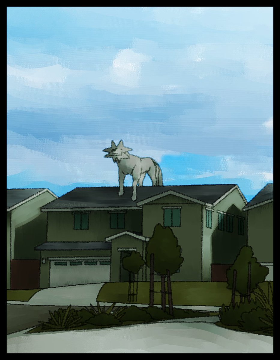 drinksart's tweet photo. mulestery on the roof #dolleye https://t.co/zMPw7zRpO9