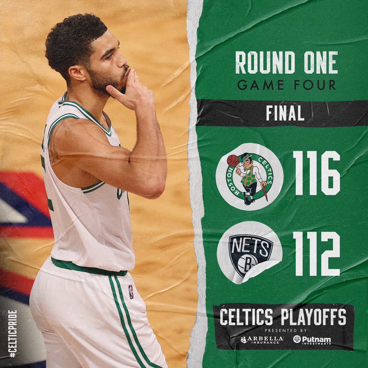 Boston Celtics (@celtics) on Twitter photo SWEEP COMPLETE 🧹🧹🧹🧹
#CelticsWin SWEEP COMPLETE 🧹🧹🧹🧹
#CelticsWin