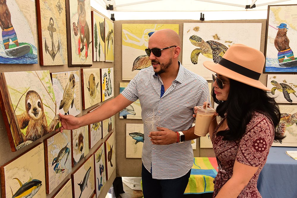ArtWalkSD's tweet photo. We're proud to bring this art festival back to #LittleItalySD for our 38th year! We hope to see you there this weekend.

#MissionFedArtWalk #ArtWalkSD https://t.co/hOM1gVIPJo