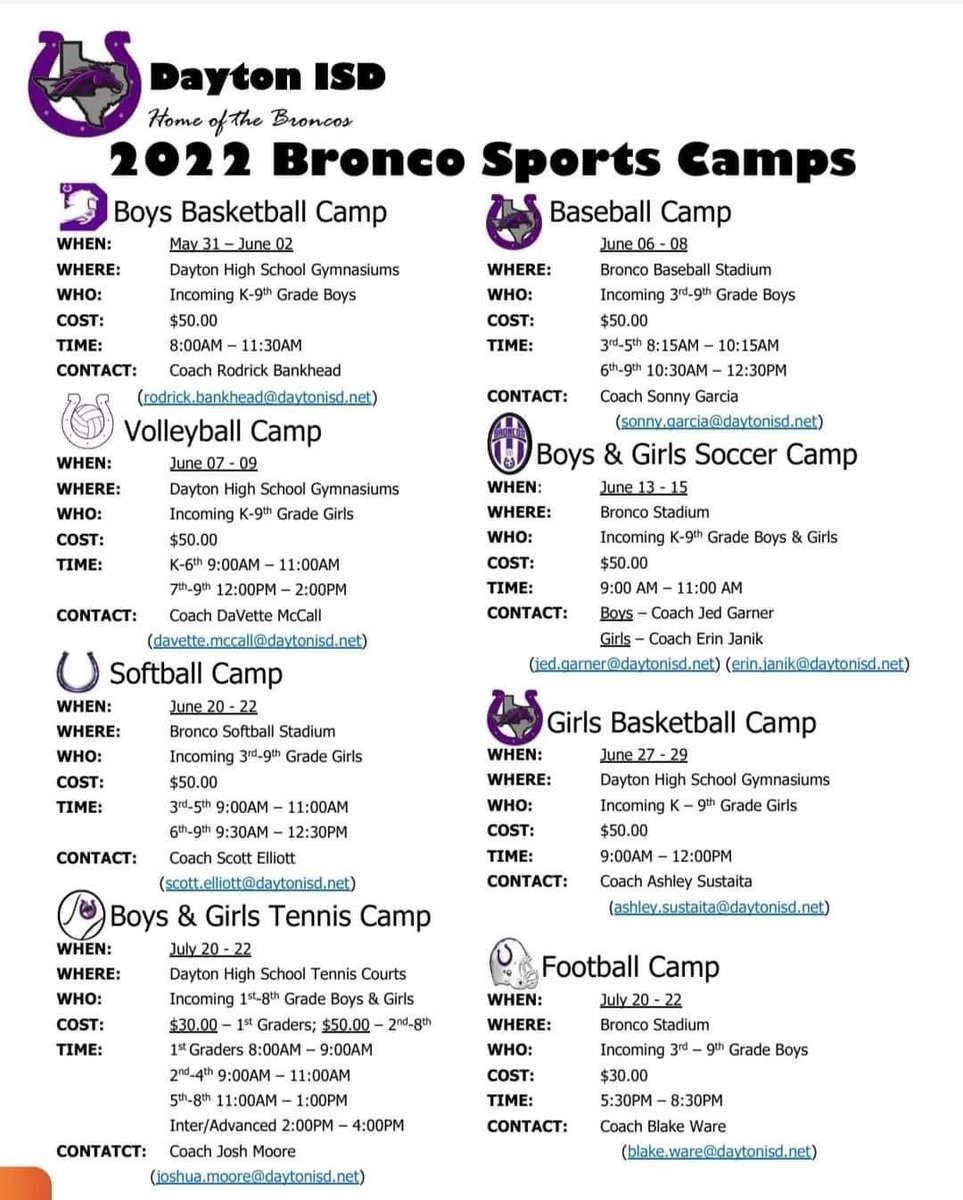 JustinAaronUH91's tweet photo. @ladybroncos2020 @LadyBroncoVB @DaytonBroncos @Bronco_Futbol @DaytonWBball @Bankheadrd @DISDBroncoPride @DaytonBroncosFB @coachb_ware @LibertyVindicat @CoachSustaita @CoachJanik https://t.co/0C1z87Sxt5