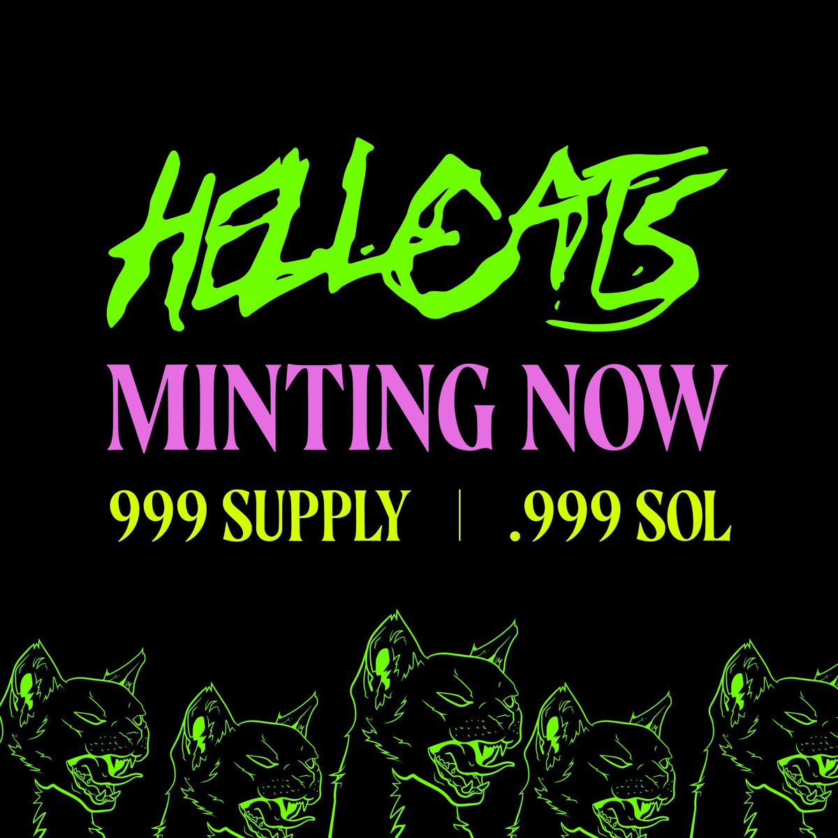 SOLHellCats's tweet photo. MINT LIVE FOR WL

WELCOME TO HELL

9️⃣9️⃣9️⃣

https://t.co/R4N5KBw2x2 https://t.co/IIY6LikFTU