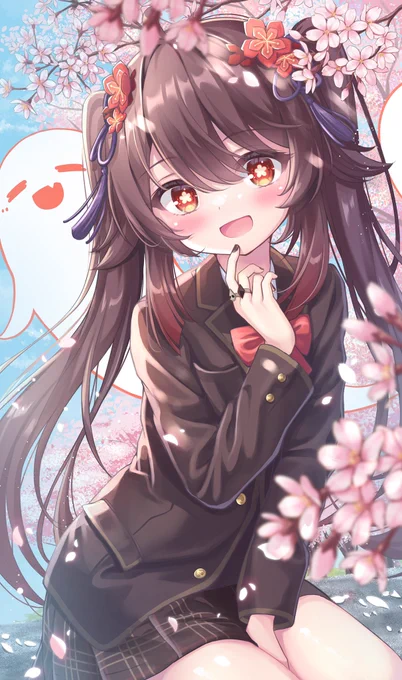 JKフータオちゃんと始まる新学期
#原神 #胡桃 